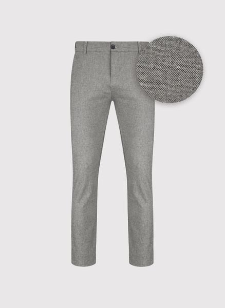 PAKO LORENTE - Szare spodnie chino. Szare eleganckie spodnie męskie Pako Lorente, bez wzorów, z bawełny. Za 249.99 zł.