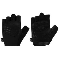 Rękawiczki rowerowe Spokey Avare. Czarne rękawiczki damskie Spokey, bez wzorów. Za 41.99 zł.