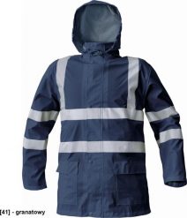 Kurtka męska CERVA SIRET HV SET - odblaskowy wodoodporny i wiatroszczelny komplet - granatowy 3XL. Niebieskie kurtki męskie CERVA, m, bez wzorów, bez kaptura. Za 240.42 zł.