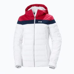 Kurtka Narciarska Helly Hansen W Imperial Puffy Jacket. Białe kurtki sportowe damskie Helly Hansen, na zimę, s, bez wzorów, bez ramiączek, bez kaptura, narciarskie. W wyprzedaży za 969.00 zł.