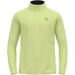 Kurtka techniczna męska ODLO Brensholmen Jacket. Zielone kurtki męskie ODLO, m, bez wzorów, sportowe, bez kaptura. W wyprzedaży za 317.99 zł.