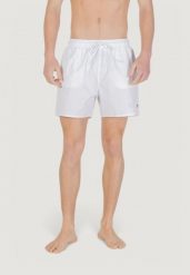 Bokserki pływackie Mężczyzna EMPORIO ARMANI CONNECTED EM000583 AF12331. Białe bokserki męskie Emporio Armani Connected, bez wzorów, z materiału. Za 299.50 zł.