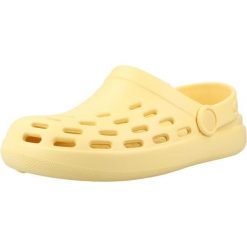Sandały IGOR S10326 Żółty. Żółte sandały męskie Igor, bez wzorów, z gumy, bez zapięcia. Za 127.99 zł.