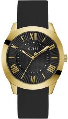 Zegarek męski Guess GW0728G2 czarny. Czarne zegarki męskie Guess, z aplikacjami. Za 709.55 zł.