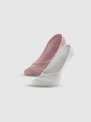 4F Skarpetki stopki (2-pack) damskie - multikolor 39-42. Skarpetki damskie 4F, bez wzorów. Za 39.99 zł.