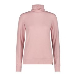 Damski sweter z okrągłym dekoltem CMP. Czerwone swetry nierozpinane damskie CMP, na zimę, bez wzorów, z wełny, bez kołnierzyka, bez ramiączek. Za 290.50 zł.