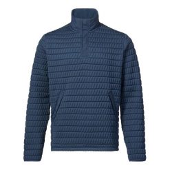 Pulower Musto Snug. Niebieskie bluzy męskie Musto, bez wzorów, sportowe, bez ramiączek, bez kaptura. Za 591.50 zł.