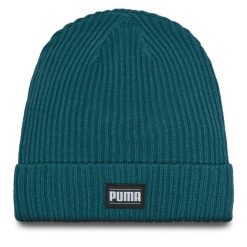 Czapka Puma. Zielone czapki męskie Puma, na zimę, bez wzorów. Za 69.99 zł.