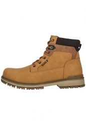 Buty trekkingowe Whistler Averon. Brązowe trekkingi męskie Whistler, z materiału, bez zapięcia. Za 288.00 zł.