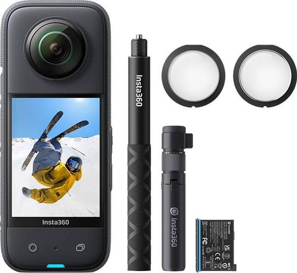 Insta360 X3 Creator Kit - zestaw z kamerą i akcesoriami. Kamery sportowe INSTA360. Za 1,820.00 zł.