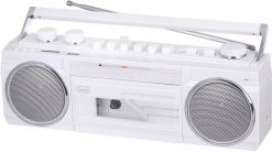 Radioodtwarzacz Trevi Boombox RR501 kaseta/BL/USB/SD white. Białe radia Trevi. Za 239.00 zł.