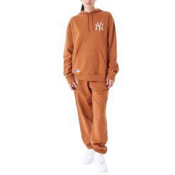 Bluza New Era League Essntls Os Hoody Neyyan Ebrstn Dorosłych. Brązowe bluzy męskie New Era, m, bez wzorów, z bawełny, casualowe, bez ramiączek, bez kaptura. W wyprzedaży za 185.15 zł.