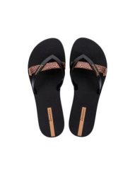 Klapki japonki damskie Ipanema Kirei. Brązowe klapki damskie Ipanema, bez wzorów, z materiału, bez obcasa, bez zapięcia. Za 89.99 zł.