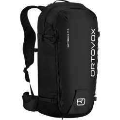 Plecak skiturowy Ortovox Switchback 25 S - black raven. Czarne plecaki męskie ORTOVOX, bez wzorów, z materiału. Za 753.49 zł.