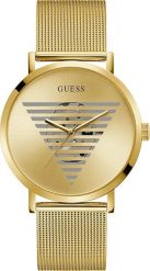 Zegarek Guess Zegarek męski Guess GW0502G1 złoty. Żółte zegarki męskie Guess, z aplikacjami, złote. Za 692.00 zł.