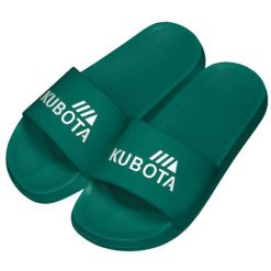 Klapki Męskie Basenowe Kubota Basic. Zielone klapki męskie Kubota, bez wzorów, bez zapięcia. W wyprzedaży za 67.49 zł.