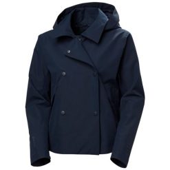 Szorty damskie Helly Hansen Avenue Trench. Niebieskie szorty damskie Helly Hansen, bez wzorów. Za 773.00 zł.