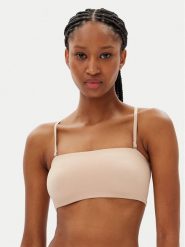 Hunkemöller Biustonosz top Smooth 206768 Beżowy. Brązowe biustonosze Hunkemöller, xl, bez wzorów, z syntetyku, bez kołnierzyka, bez ramiączek. Za 89.99 zł.