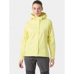 Płaszcz Przeciwdeszczowy Damski Helly Hansen W Loke. Żółte płaszcze damskie Helly Hansen, bez wzorów, bez kołnierzyka, bez kaptura. Za 559.00 zł.