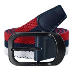 Materiałowy (Parciany) Pasek Męski - Pako Jeans - Trójkolorowy. Paski męskie Pako Jeans, z jeansu, klasyczne. Za 49.00 zł.