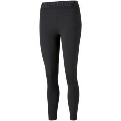 Damskie Elastyczne Legginsy 7/8. Czarne legginsy damskie Puma, bez wzorów. Za 224.99 zł.