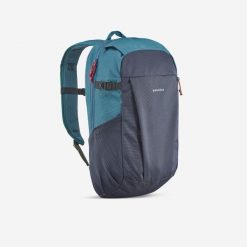 Plecak turystyczny Quechua Arpenaz NH100 20 litrów. Niebieskie plecaki męskie QUECHUA, bez wzorów, sportowe. Za 59.99 zł.