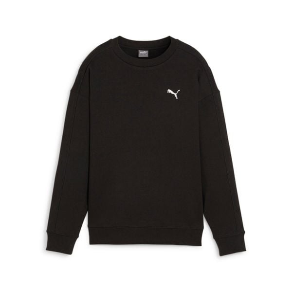 Puma Bluza Her Tr 67788601. Czarne bluzy damskie Puma, na jesień, m, bez wzorów, z bawełny, biznesowe, bez ramiączek, bez kaptura. Za 154.37 zł.