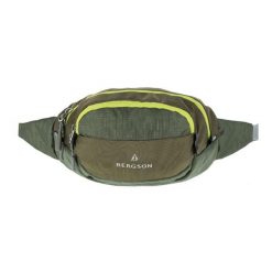 Saszetka nerka BERGSON Delta Plus. Zielone saszetki i nerki męskie Bergson, bez wzorów. Za 62.99 zł.
