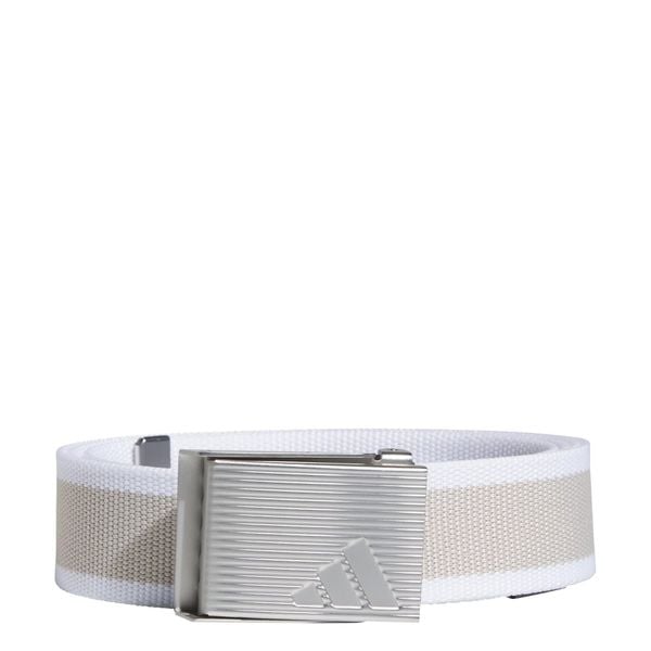 Pasek Reversible Striped Webbing. Niebieskie paski damskie Adidas, bez wzorów, z materiału. Za 99.95 zł.
