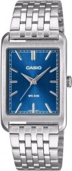 Zegarek Casio Zegarek Męski Casio Timeless MTP-B215D-2AVDF Classic Tiffany Blue. Niebieskie zegarki męskie Casio, bez wzorów. Za 356.99 zł.