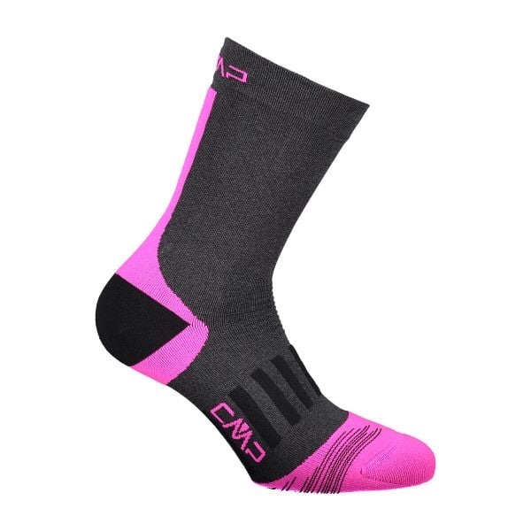 Skarpety damskie CMP Trekking Sock Low Microlon. Szare skarpetki damskie CMP, bez wzorów, z materiału. Za 69.00 zł.
