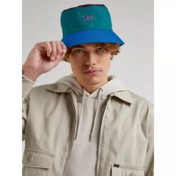 LEE REVERSIBLE BUCKET HAT MĘSKI KAPELUSZ CZAPKA LOGO LP6903A12 112333617. Czapki męskie Lee, bez wzorów. Za 129.99 zł.