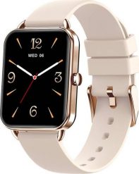 Smartwatch Colmi P20 Beżowy (P20 Gold). Brązowe zegarki smartwatch Colmi, bez wzorów. Za 141.84 zł.