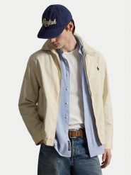 Polo Ralph Lauren Kurtka przejściowa Twill Bi-Swing 710940744502 Beżowy Regular Fit. Brązowe kurtki męskie Polo Ralph Lauren, m, bez wzorów, z syntetyku, bez kaptura. Za 1,199.00 zł.