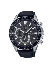 Casio Zegarek Edifice EFV-620L-1AVUEF Czarny. Czarne zegarki męskie Casio, bez wzorów. Za 489.99 zł.
