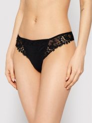 Simone Pérèle Stringi Wish 12B710 Czarny. Czarne majtki damskie Simone Pérèle, z syntetyku. Za 129.99 zł.