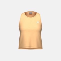 MOVE Damski Top Bez Rękawów. Brązowe topy damskie Head, bez wzorów, sportowe, bez kołnierzyka, bez ramiączek. Za 210.00 zł.