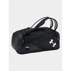 Torba sportowa UNDER ARMOUR Contain Duo Small Backpack Duffle wodoodporna. Czarne torby sportowe męskie Under Armour, bez wzorów. W wyprzedaży za 259.00 zł.