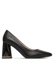 Coccinelle Czółenka Coccinelle C-Everyday E4 U1K 13 02 01 Czarny. Czarne czółenka damskie Coccinelle, bez wzorów, ze skóry, bez obcasa, bez zapięcia. Za 889.99 zł.