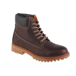 Trapery męskie, Lumberjack River. Brązowe buty zimowe męskie Lumberjack, bez wzorów, bez obcasa, bez zapięcia. Za 349.98 zł.