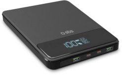 SBS Power Lite 20000 mAh LCD melna - Portativais barosanas avots. Powerbanki SBS Mobile. Za 344.81 zł.