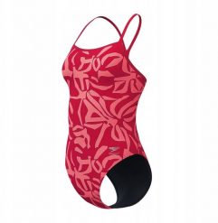 Speedo Damski Strój kąpielowy FL PRINTED V-BACK 2.0 AF. Stroje kąpielowe damskie Speedo, bez wzorów. Za 121.95 zł.