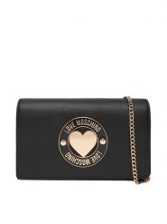 LOVE MOSCHINO Torebka JC4368PP0NKG0000 Czarny. Czarne torebki do ręki damskie Love Moschino, bez wzorów, ze skóry, bez dodatków. Za 569.99 zł.