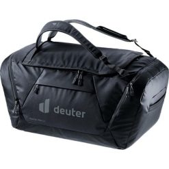 Torba podróżna Deuter Duffel Pro 90 - black. Czarne torby podróżne damskie Deuter, bez wzorów. Za 581.99 zł.