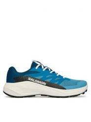 Salomon Buty do biegania Alphaglide L48000400 Niebieski. Niebieskie buty sportowe męskie Salomon, bez wzorów, z materiału, bez zapięcia, do biegania. Za 429.99 zł.