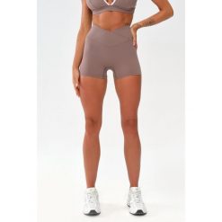 Damskie spodenki szorty sportowe fitness Rough Radical Mocha Active Shorts. Brązowe obuwie sportowe damskie ROUGH RADICAL, bez wzorów, bez zapięcia, na fitness i siłownię. Za 139.90 zł.