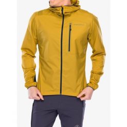 Kurtka La Sportiva Wall Breeze Stretch Jacket. Żółte kurtki męskie La Sportiva, bez wzorów, sportowe, bez kaptura. Za 626.99 zł.