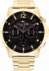 Zegarek Tommy Hilfiger ZEGAREK MĘSKI TOMMY HILFIGER LUCA 1710511(zf082f). Zegarki męskie Tommy Hilfiger, bez wzorów. Za 409.45 zł.