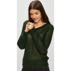 Scotch & Soda - Sweter. Zielone swetry nierozpinane damskie Scotch & Soda, l, bez wzorów, z dzianiny, bez kołnierzyka, bez ramiączek. W wyprzedaży za 349.90 zł.
