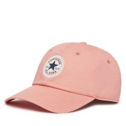 Czapka z daszkiem Converse. Czerwone czapki damskie Converse, bez wzorów. Za 79.99 zł.